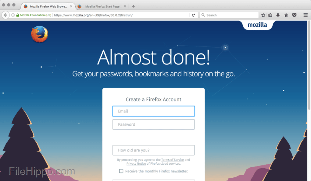 new firefox for mac doesn